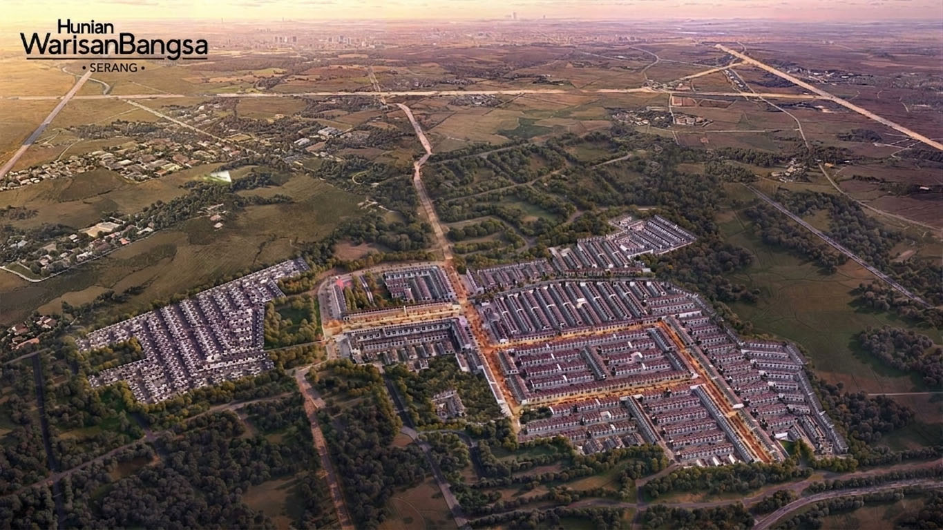 hunian warisan bangsa serang masterplan